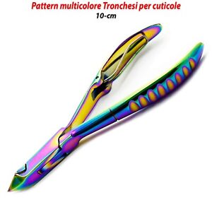 Tronchesi per cuticole podologia Tagliaunghie rifinitore pattern multicolore Ce