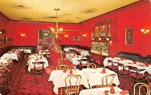LuLu Belle Restaurant Rose Room Interior View Scottsdale,AZ Vtg 1960's Postcard - Picture 1 of 2