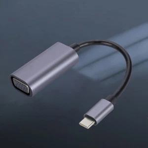 USB C To VGA Video Cable Adapter 1080P HD Converter Adaptor for MacBook Air/Pro - Bild 1 von 11