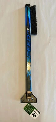 Nick Robertson Game Used Stick Snow Brush Toronto Maple Leafs - Image 1 of 2