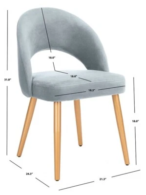 SILLA DE COMEDOR RETRO SAFAVIEH GIANI, Precio rebajado 2172724331 DCH6201B-SET2 Foto 1 de 4