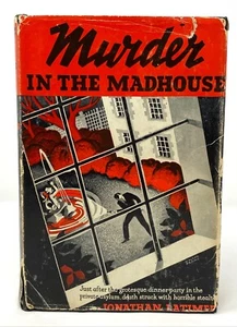 Jonathan Latimer - Murder in the Madhouse - 1st 1st 1935 -Crime Noir Hard Boiled - Picture 1 of 4