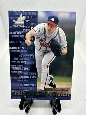 1998 Pinnacle Inside #142 Greg Maddux Inside Tips - Painting the Corner - Image 1 of 2