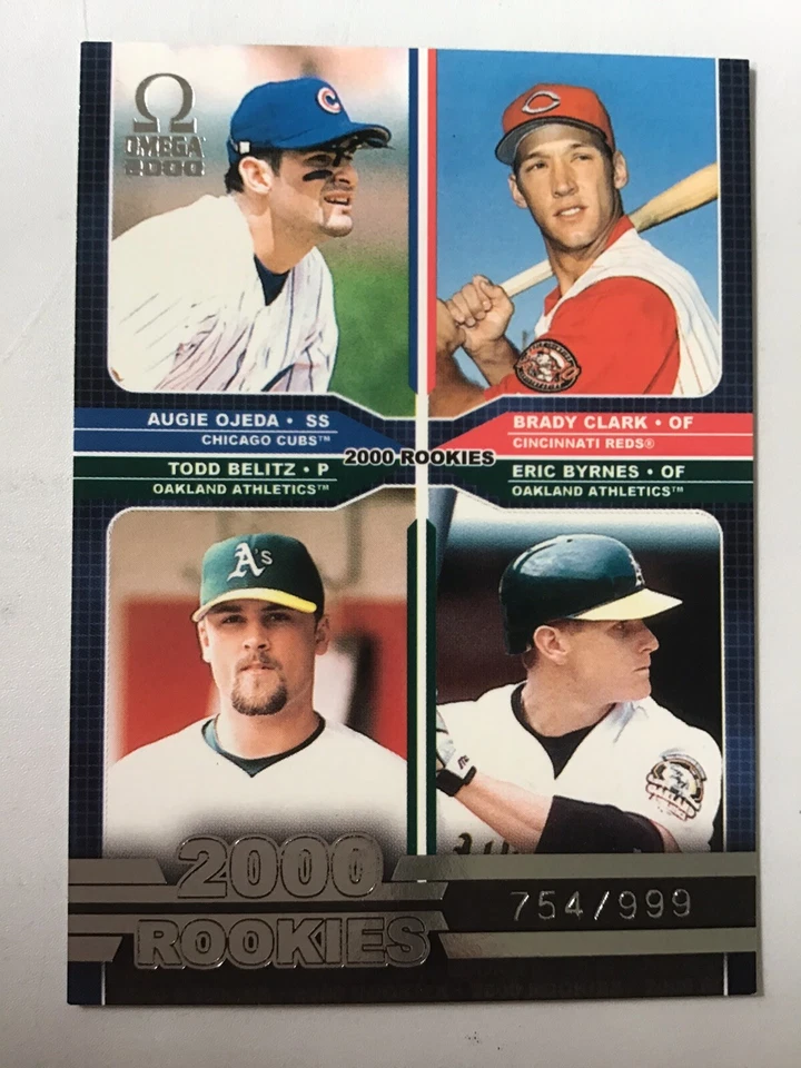 2000 Pacific Omega RC OJEDA, BRADY CLARK, TODD BELITZ & ERIC BYRNES 245  /999 - Image 1 of 1