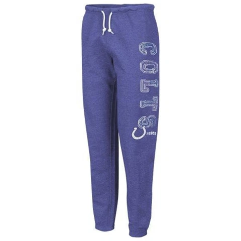 Indianapolis Colts Women's Tapered Fleece Pants / Sweats - Royal Blue Size XL Cover