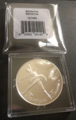 Belarus 2013 Silver .999 20gr. BALLET Fabulous 15 F15 Privy Proof Coin LOW PRICE Cover