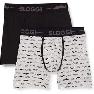 Confezione 2 slip boxer uomo Sloggi Go Movember taglia XXL cotone - Foto 1 di 2