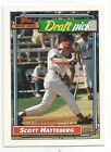 SCOTT HATTEBERG 1992 TOPPS ROOKIE CARD NEAR MINT+ CONDITION. rookie card picture
