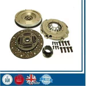 KIT EMBRAGUE BMW 3 E46 320i 323i 325Ci 325xi 1998 a 2007 M52 M54 y volante sólido - Imagen 1 de 5