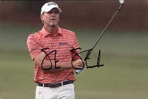 Steve Stricker Signed 4x6 Photo PGA Tour Golfer Golf Championship Masters Auto