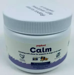 Pupford Calm 60 Calming Chews For Puppies & Dogs String Cheese Flavor EXP. 11/25 - Picture 1 of 3