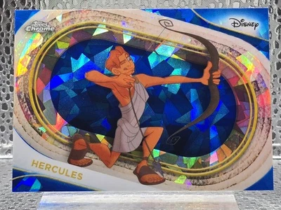 HERCULES 2025 TOPPS CROMO DISNEY ZAFIRO REFRACTOR Q4856 Foto 1 de 2