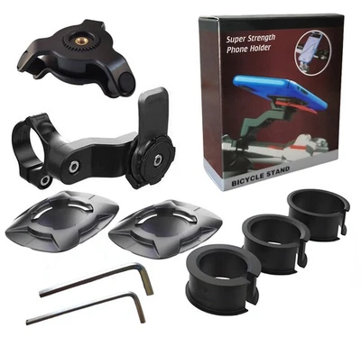 Quad Lock Out Front Bike Twist Mountain Cradle Geräteset Fahrrad Telefon Rack - Bild 1 von 4