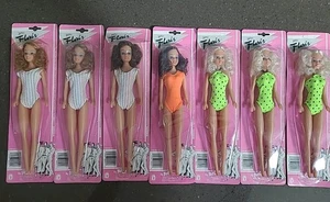 7 NOS Vintage años 90 Ms. "Trajes de baño para muñecas Flair by Totsy Style 11,5"""  - Imagen 1 de 7