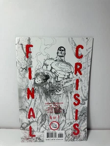 Final Crisis #6 of 7 January 2009 Variant Cover C Second Printing DC Comic Book - Picture 1 of 4