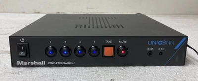 Marshall Electronics HDMI SDI VSW-2200 SWITCHER RACKMOUNT w/ Power Supply - Image 1 of 4