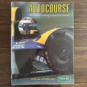 AUTOCOURSE 1993-94, THE WORLD'S LEADING GRAND PRIX ANNUAL, 43d JAHR, NEU VERSCHOBEN - Bild 1 von 3