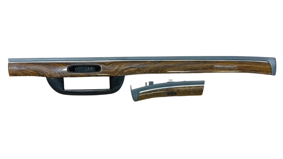 1998-2004 Mercury Grand Marque WOOD GRAIN Interior Dash Trim LEFT RIGHT OEM - Изображение 1 из 4