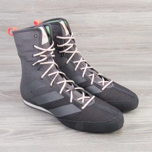 Adidas Box Hog 4 Schuhe zum Boxen Herren 10 schwarz/grau leichtes Design FV6586 - Bild 1 von 12