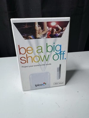 General Imaging PJ205 IPICO Hand-Held LED Projector for iPod & iPhone Open Box - Image 1 of 4