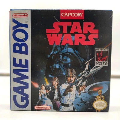 STAR WARS USA PRIMA STAMPA ETICHETTA ROSSA - NINTENDO GAME BOY COMPLETO TESTATO - Immagine 1 di 4