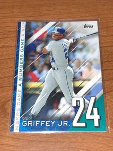 Gioco Topps Update A Numbers 2020 #NG-10 Ken Griffey Jr. Seattle Mariners come nuovo - Foto 1 di 2