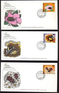 HUNGARY 1980 FDC First Day Cover Bugs Insects - Picture 1 of 1