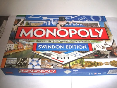 MONOPOLY SWINDON  WILTSHIRE EDITION NEW - Image 1 of 4