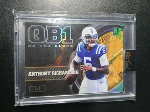 Anthony Richardson - WildCard QB1 on the Clock 2024 - Colts - Black Gold - 1/1 - Bild 1 von 4