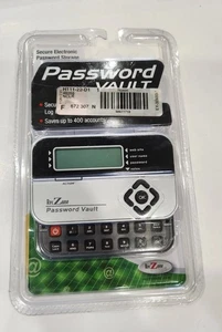 RecZone PASSWORD VAULT Modèle 580 - Stockage électronique sécurisé des mots de passe - Neuf - Photo 1/4
