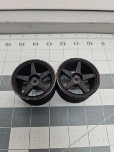 Vintage Trinity Rear 12mm Rims Dyed black - Picture 1 of 5