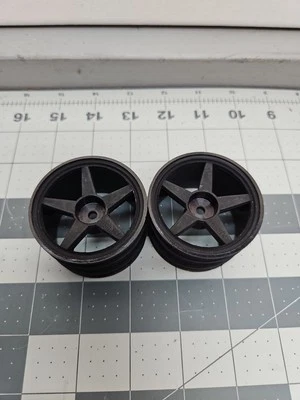 Vintage Trinity Rear 12mm Rims Dyed  black  - Image 1 of 4