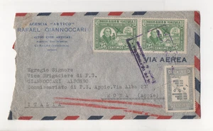 VENEZUELA - AIRMAIL - 1948 - 25 - CENT - 1950 - 10 - CENT - USED - Picture 1 of 1