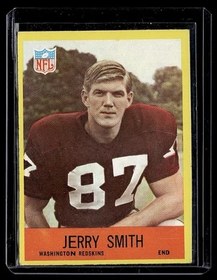 1967 Philadelphia Jerry Smith Rookie Washington Redskins #189 - Image 1 of 2