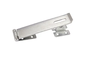 4" Safety hasp & staple - Zinc, shed door lock - Picture 1 of 1
