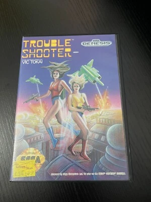 Sega Genesis - Trouble Shooter Complete CIB With Manual VGC NTSC - Image 1 of 4