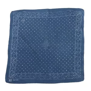 45R Indigo gefärbt gepunktetes Taschentuch (K-138322) - Bild 1 von 8