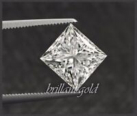 Top Qualität Prinzess Diamant Ca 2x2mm F/VVS1 TW/VVS1 Top Brillanz