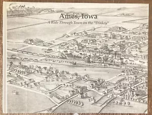 Ames Iowa Fahrt durch die Stadt Dinkey EISENBAHNGESCHICHTE ÜBERLANDBAHNLINIE FOTOS - Bild 1 von 5
