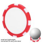 (Rot) Chip Marker Poker Chip Golfball Marker Trainingsgerte *f1