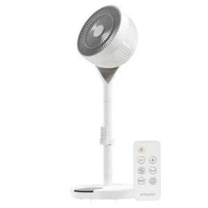Woozoo 360 Pedestal Air Circulator-Oscillating, Remote Control, Adjustable Stand - Picture 1 of 4