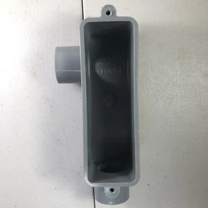 Carlon 3/4" LR Access Fitting No E985E-CTN 12 Cu In Thomas & Betts Missing Cover - Picture 1 of 9