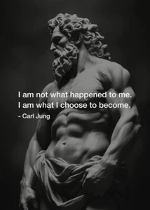 * CARL JUNG * Wisdom Motivation / Inspiration, Multiple sized Poster / Prints - Foto 1 di 1
