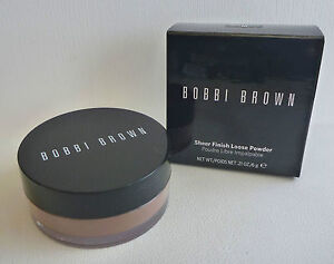 BOBBI BROWN Sheer Finish Loose Powder, #10 Warm Chestnut, 6g, Brand New in Box!!