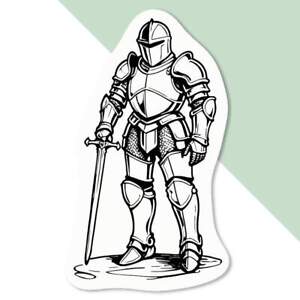 Naklejki na naklejki "Knight Wearing Armour" (DW045097)