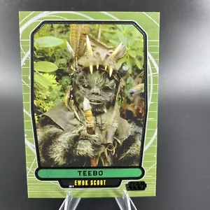 2012 Star Wars Topps Galactic Files TEEBO EWOK SCOUT #172 ROTJ Trading Card - Picture 1 of 3