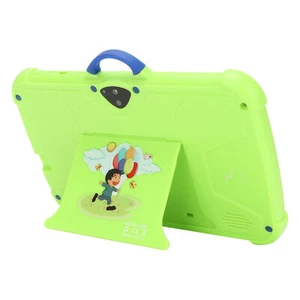 (UK Plug)7 Inch Kids Tablet Kids Tablet Lightweight Dual Cameras Quad Core - Picture 1 of 23