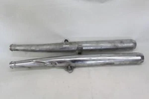 ORIGINAL YAMAHA RD 400 1976 EXHAUST MUFFLER EXHAUST EXHAUST POT ESCAPE - Picture 1 of 9