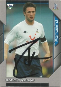 ROBBIE KEANE SIGNED TOTTENHAM 2004/2005 PREMIER STARS TRADING CARD+COA - Picture 1 of 1