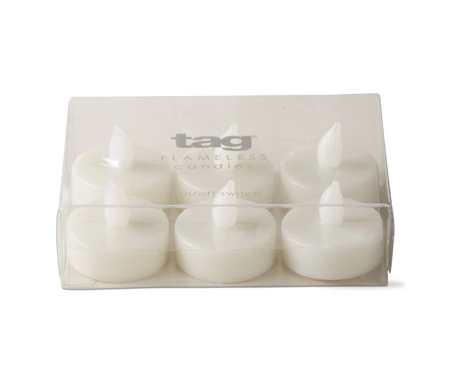 TAG LED Tealights, Ivory - Set of 6 (204615) - Image 1 of 1